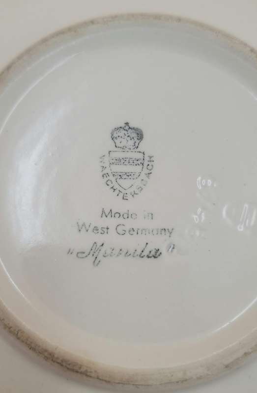 Vintage Wachtersbach "Manila" Bowl designed by Ursula Fesca