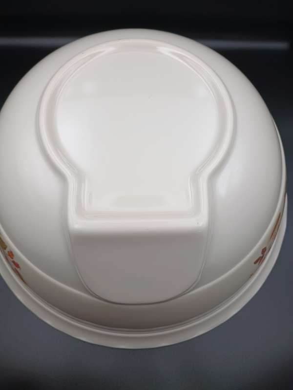 Vintage Marks & Spencer "Harvest" Melamine Mixing Bowl with Side Rest - 29cm Diameter - Pristine !