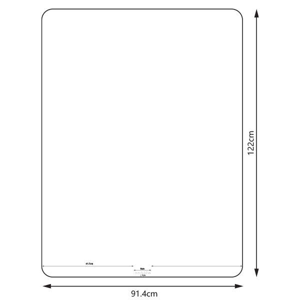 Office Chair Mat Transparent - Clear Mat Floor & Carpet Protector