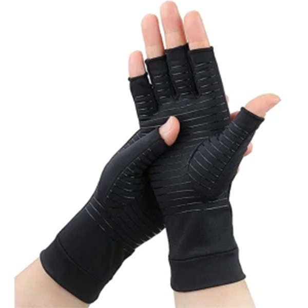Arthritis Gloves Copper Infused Compression Therapy Gloves - Pain Relief - Joint Pain- Small