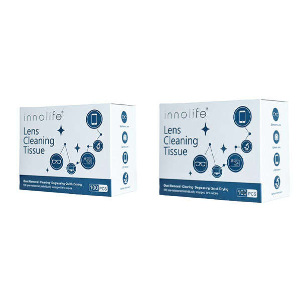Lens Cleaning Wipes 200pc - Glasses, Camera, Monitor Screen, Cellphone