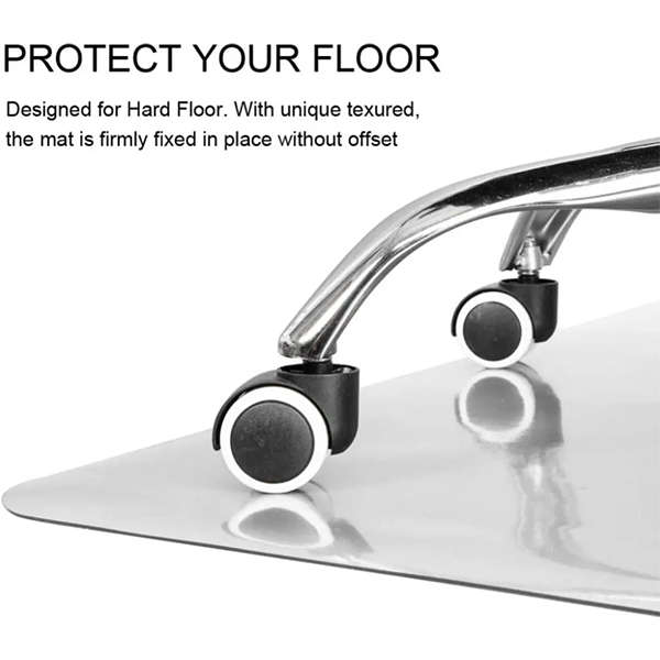 Office Chair Mat Transparent - Clear Mat Floor & Carpet Protector