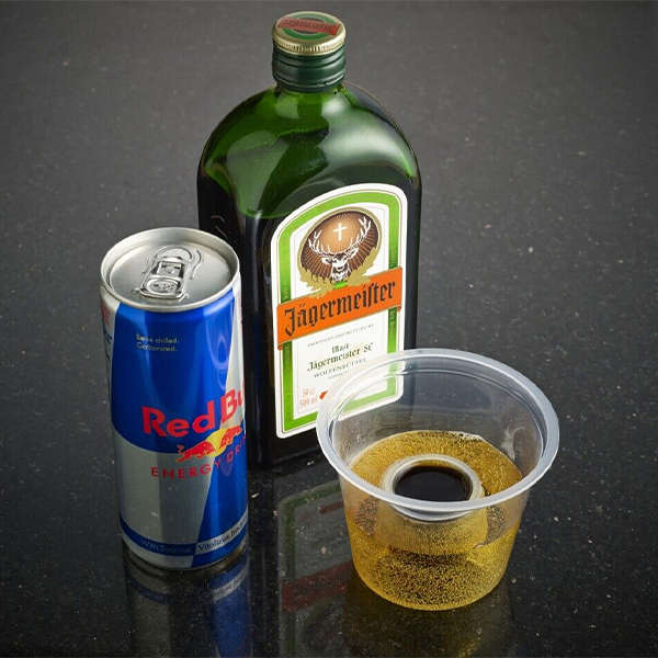 Shot Glasses - Jager Bomb Shooters - Jagerbomb - 6 Plastic Cups