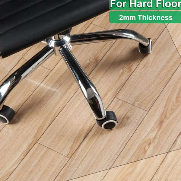 Office Chair Mat Transparent - Clear Mat Floor & Carpet Protector