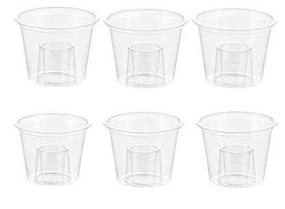 Shot Glasses - Jager Bomb Shooters - Jagerbomb - 6 Plastic Cups