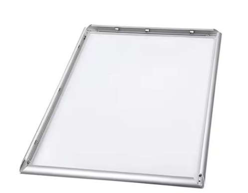 Snap Frame A1 - 25mm Clip Frame - Easy Loader Poster Frame - Silver