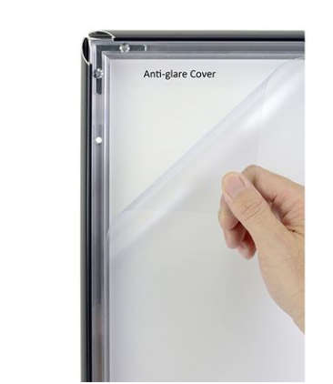 Snap Frame A1 - 25mm Clip Frame - Easy Loader Poster Frame - Black