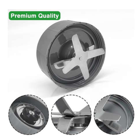 Blender Blade and Gasket Set (2pcs) Compatible with Nutribullet 900W