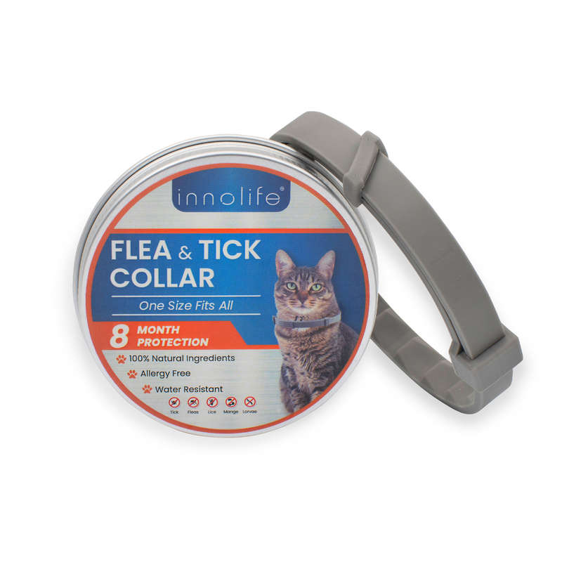 Cat Flea and Tick Collar - Adjustable Flea Collar for Cats - Tick Collar