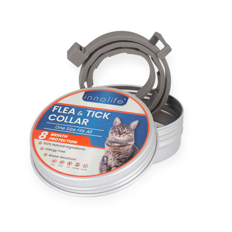 Cat Flea and Tick Collar - Adjustable Flea Collar for Cats - Tick Collar