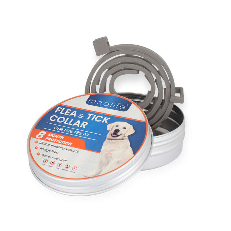 Dog Flea and Tick Collar - Adjustable Flea Collar for Dogs - Tick Collar