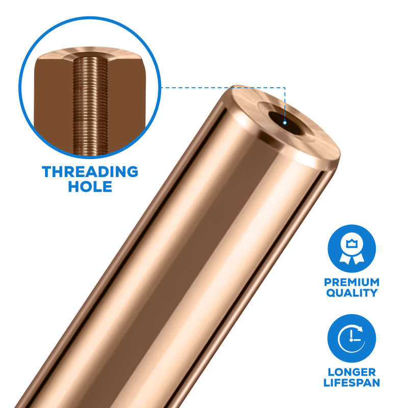 Pool Buoy 450g T2 Copper Silver Alloy Anode 10.5x2.5cm Solar Pool Ionizer