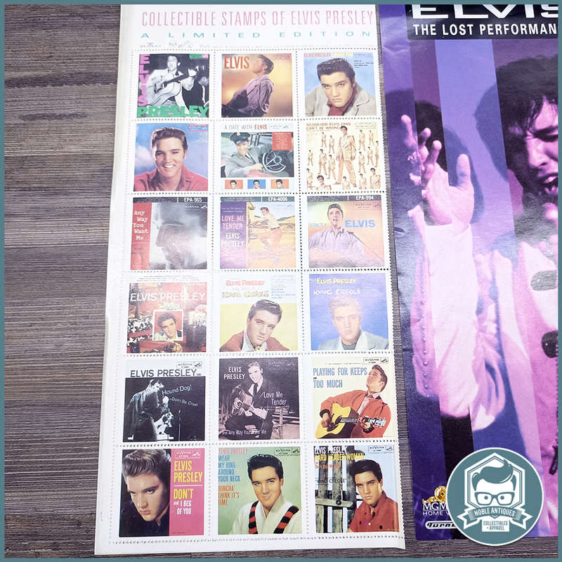Boxed Elvis Presley The Complete 50's Masters 5 CD Box Set w/Collectible Stamp Sheet and books!!!