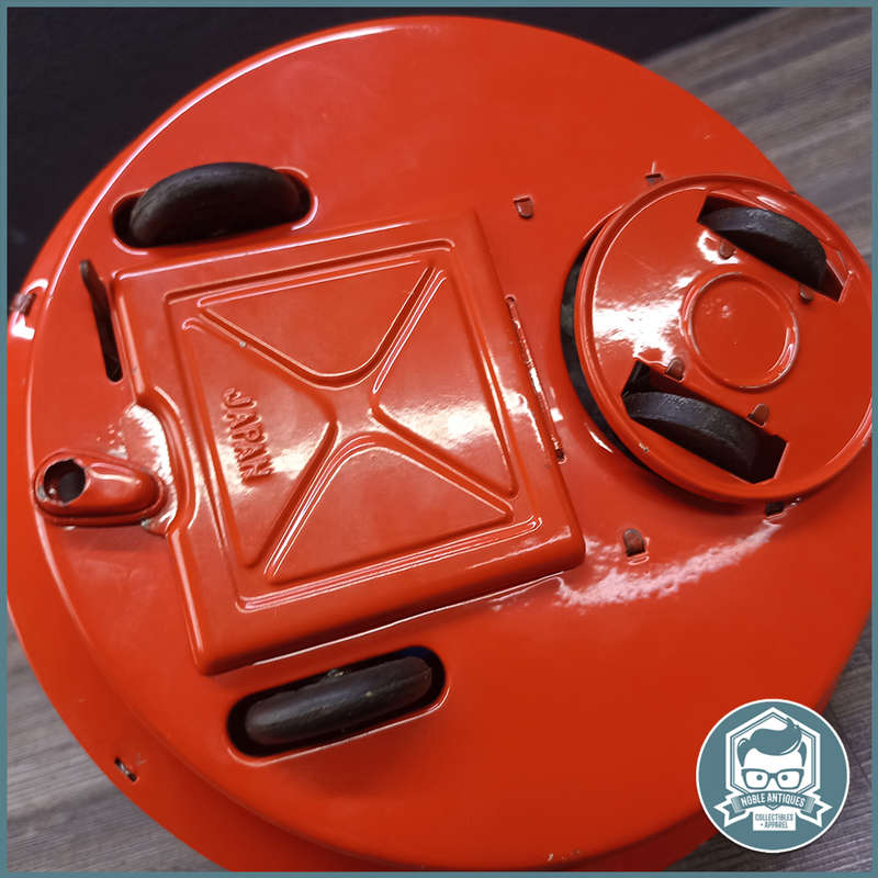 SUPER RARE!!! Vintage 1960's Yoshiya KO Tin Litho Battery Operated Flying Saucer Space Ship!!!