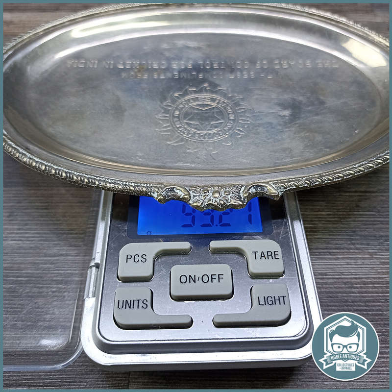 99.21g Marked SILVER Commemorative Pin Tray!!!