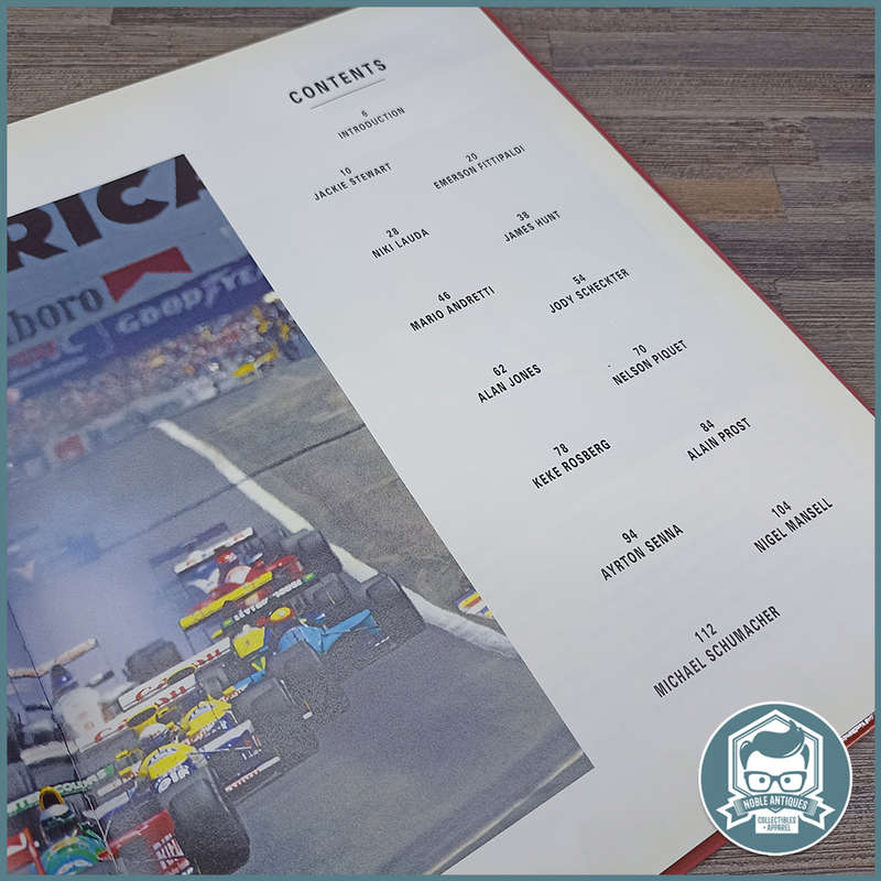 Grand Prix Champions: From Jackie Stewart to Michael Schumacher Book by Alan Henry!!!