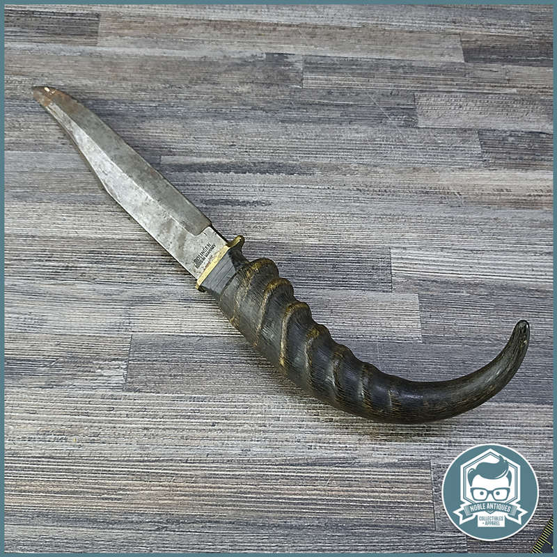 Vintage German Sheriff Knife With Antler Handle!!!