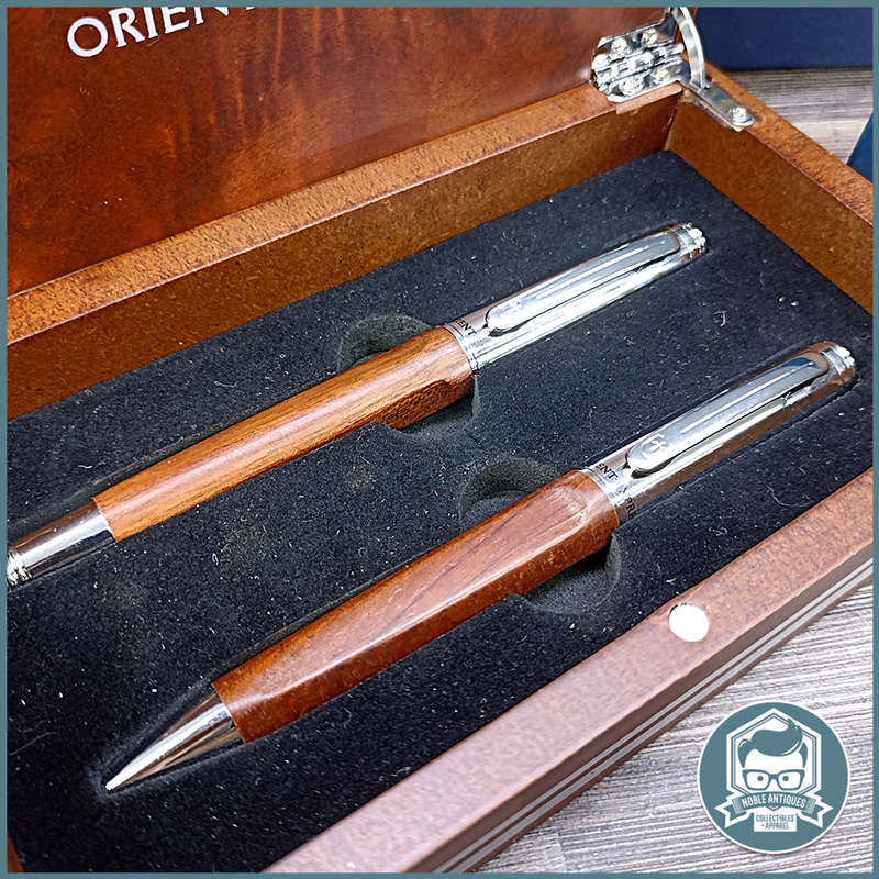 Original Boxed Deluxe Orient Express Ball Point Pen Set!!