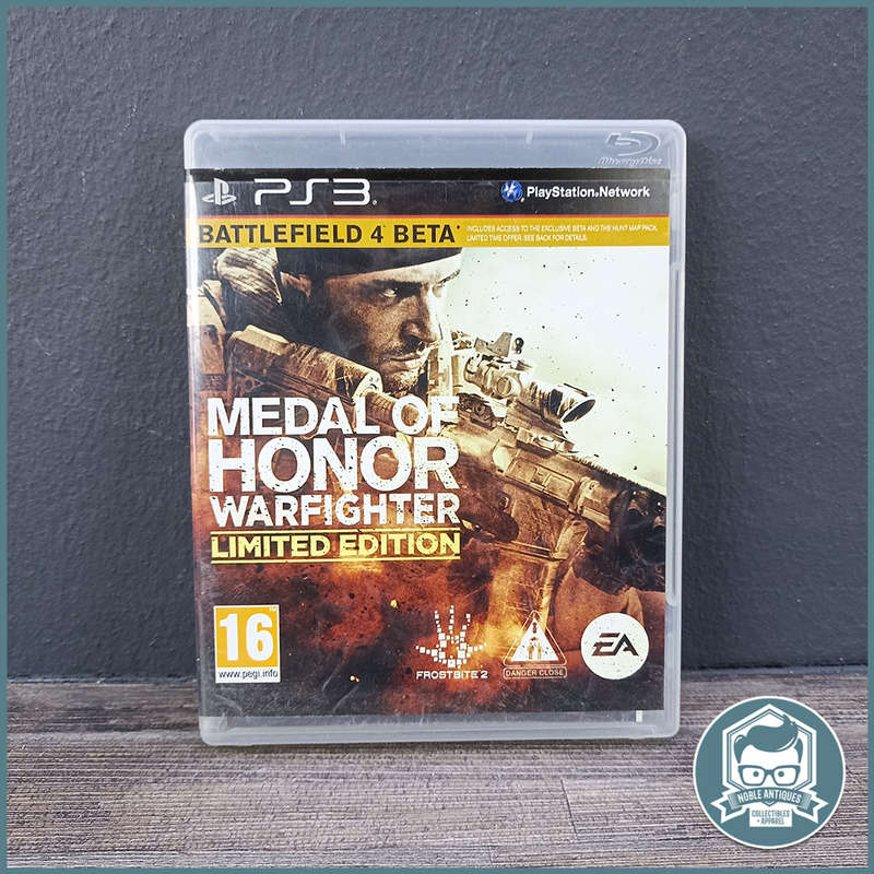 PS3 MEDAL OF HONOR WARFIGHTER LIMITED EDITION Game!!!