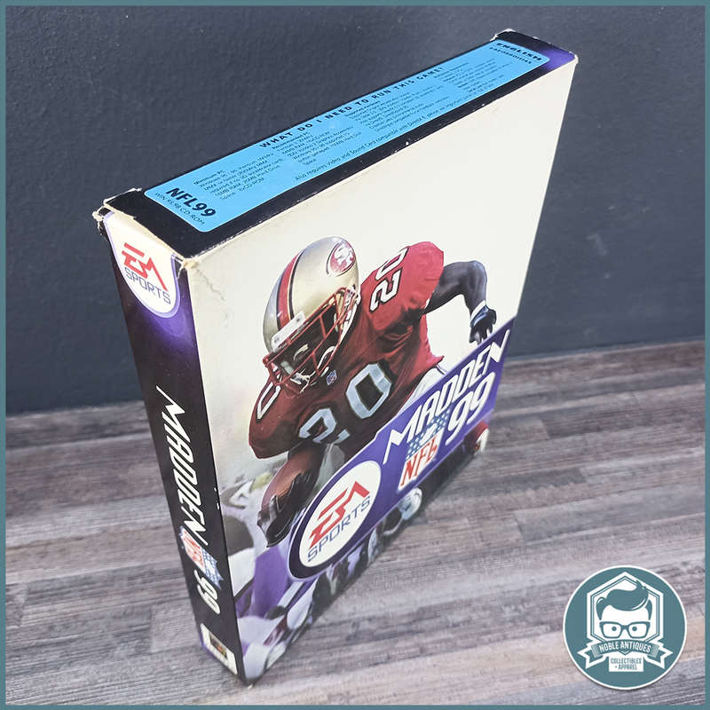 Vintage 1998 Big Box PC Game Madden NFL 99 !!!