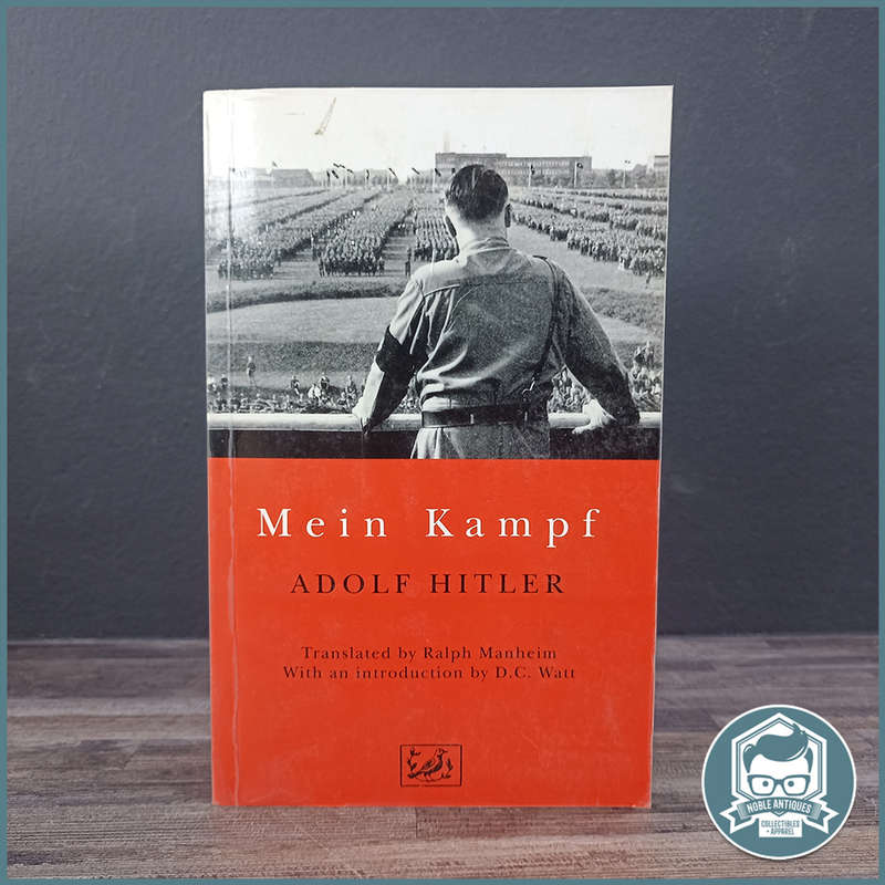 Mein Kampf ADOLF HITLER Translated by Ralph Manheim With an introduction by D.C. Watt!!!