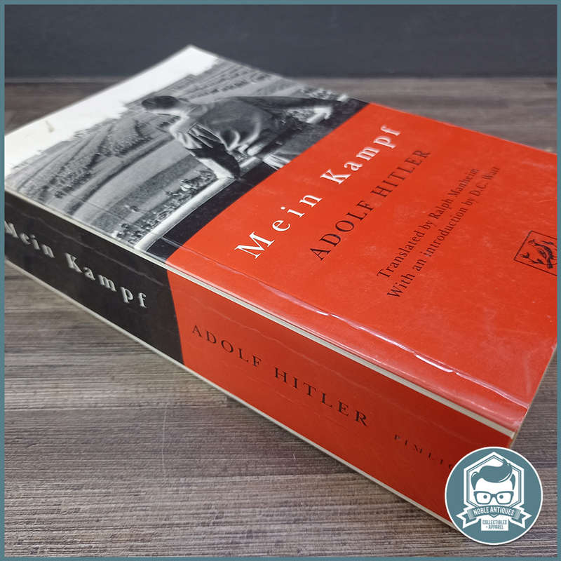 Mein Kampf ADOLF HITLER Translated by Ralph Manheim With an introduction by D.C. Watt!!!