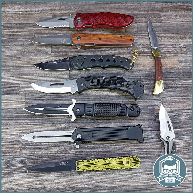 Large Pocket Knife Collection!!! Bid For All!!!