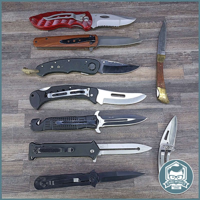 Large Pocket Knife Collection!!! Bid For All!!!