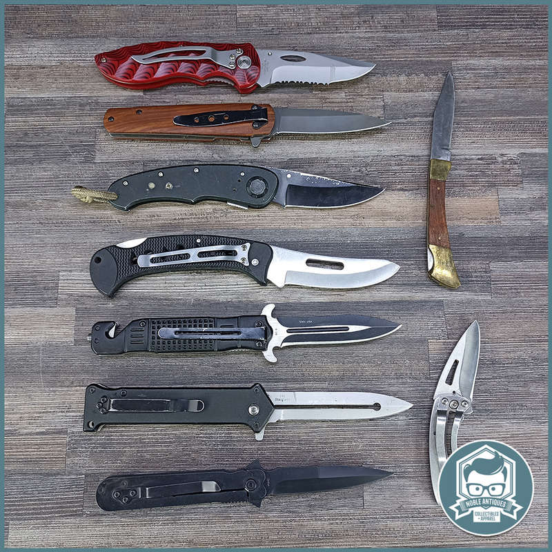 Large Pocket Knife Collection!!! Bid For All!!!