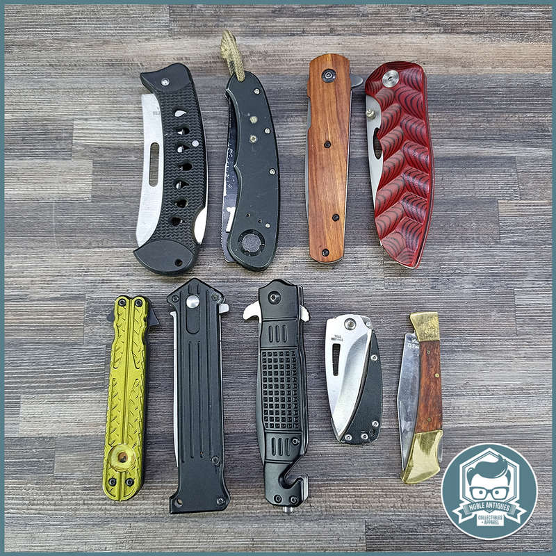 Large Pocket Knife Collection!!! Bid For All!!!