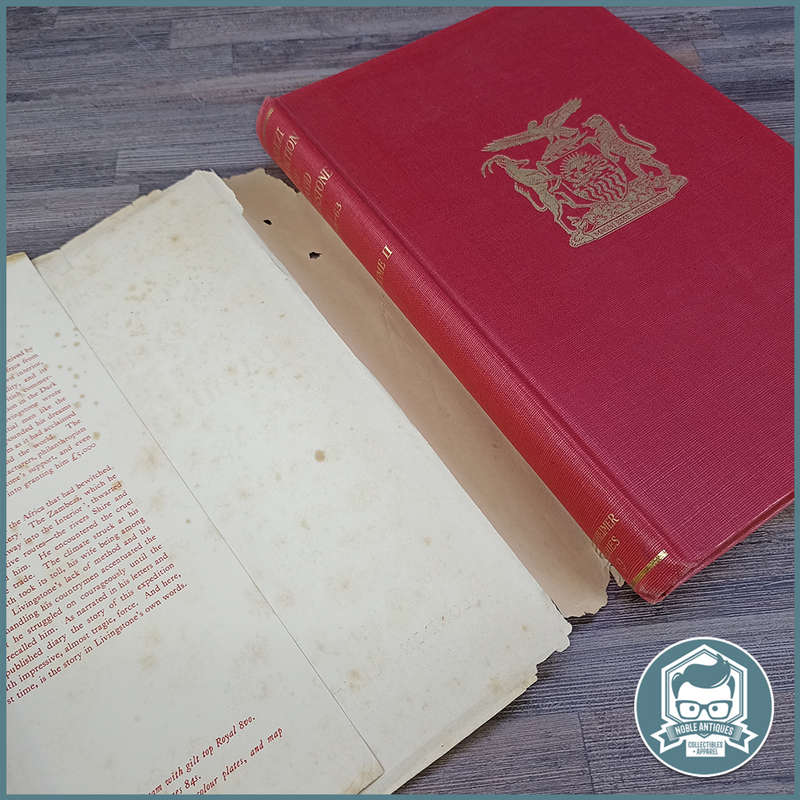 First Edition - ZAMBESI EXPEDITION OF DAVID LIVINGSTONE, 1858-1863 Edited by J.P.R. Wallis!!!