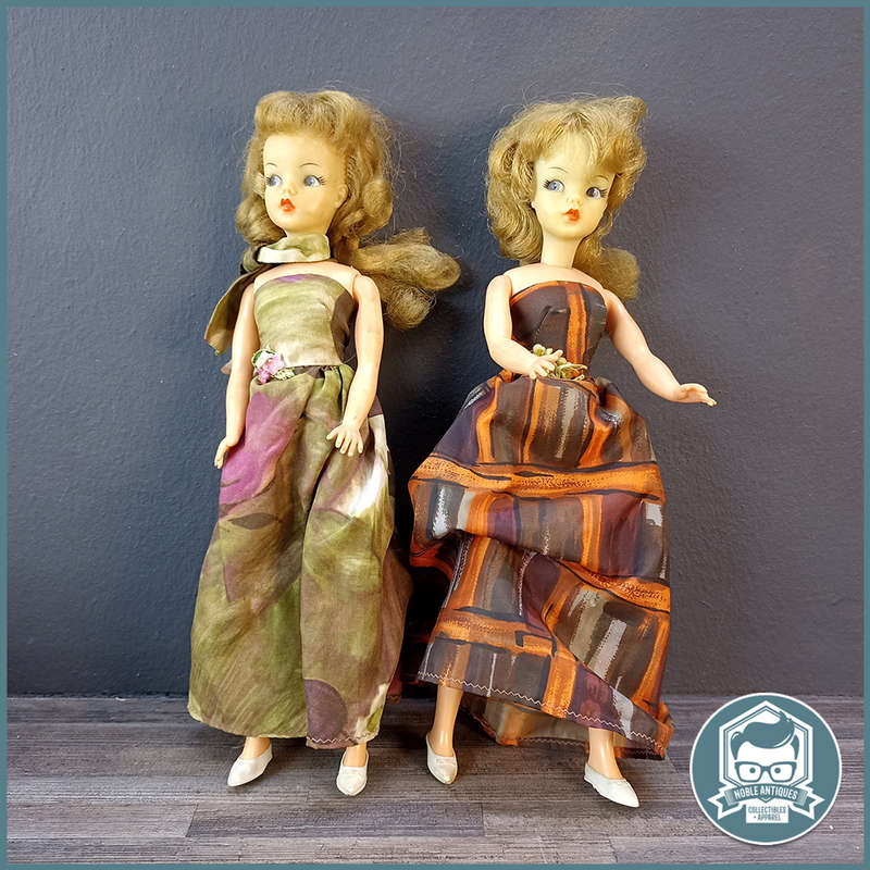 Vintage 1970's Japan Ideal Tammy Dolls - Bid For Both!!!