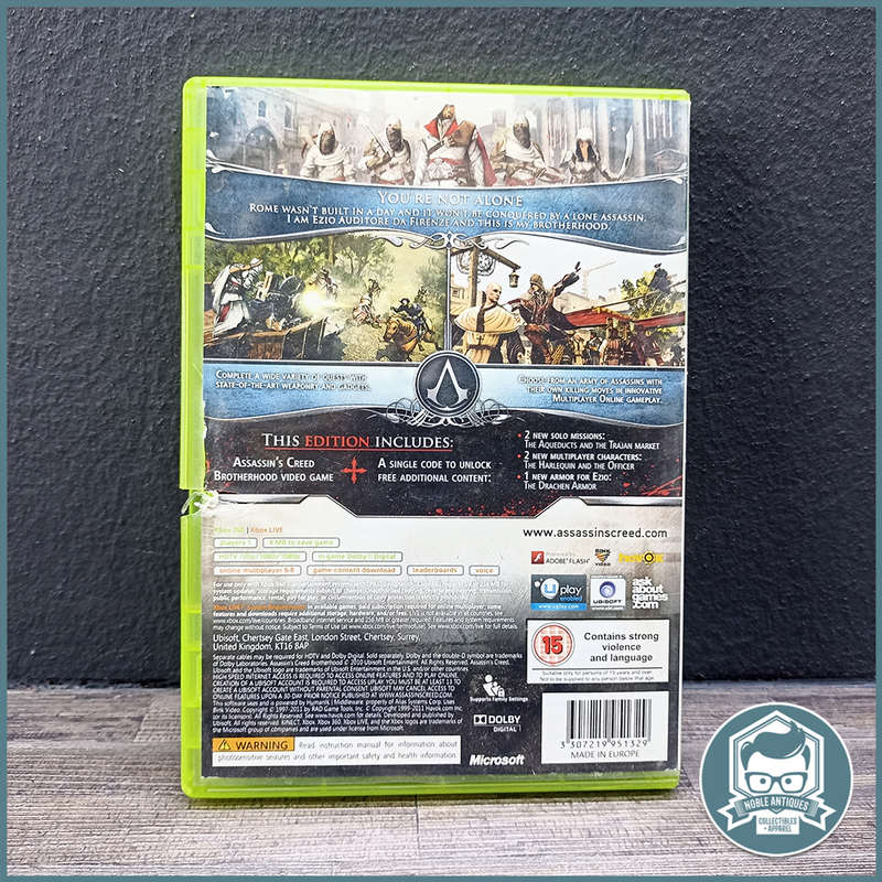 X Box 360 - ASSASSIN'S CREED BROTHERHOOD!!!