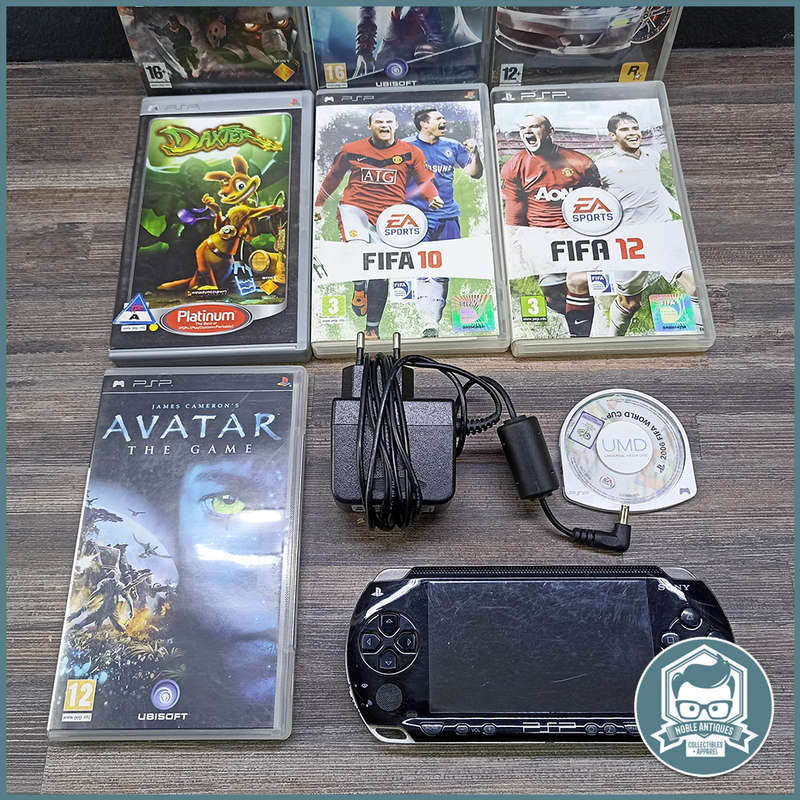 Original Sony PSP  and Games Combo!!! NOT TESTED, NO Battery!!!