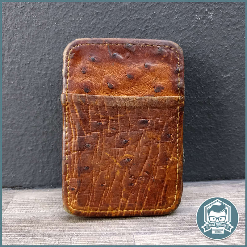Original Ostrich Leather Wallet and Card Holder!!!