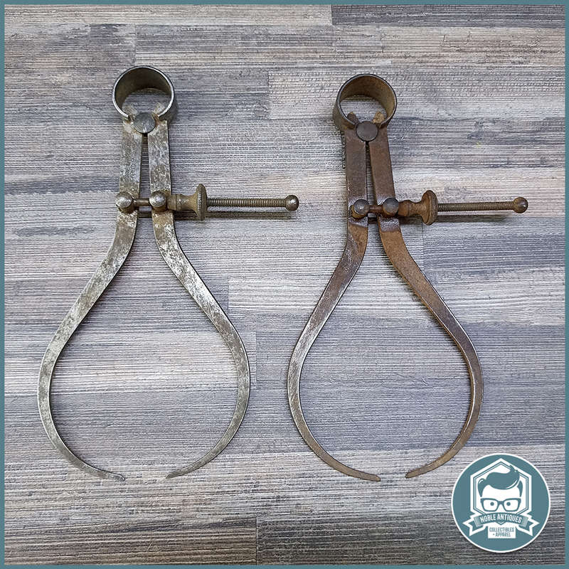Vintage English Moore & Wright Outside Spring Calipers!!!