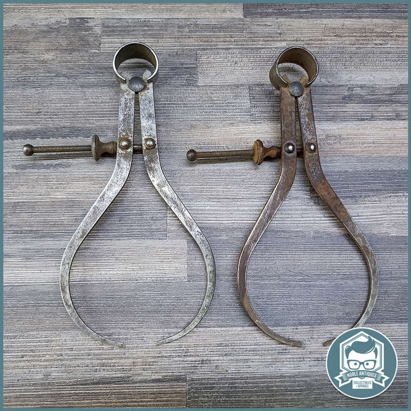 Vintage English Moore & Wright Outside Spring Calipers!!!