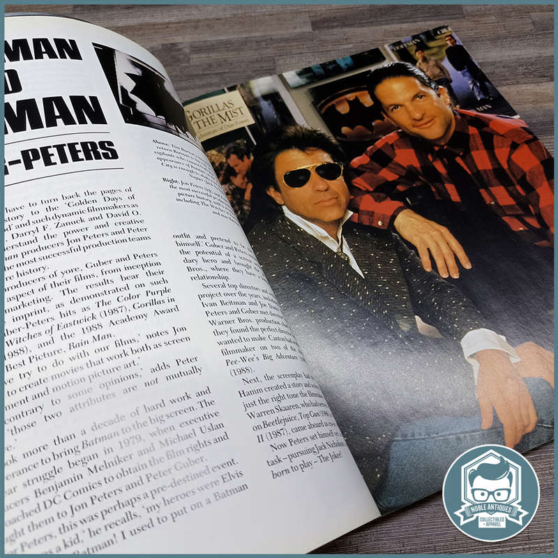 1989 Batman : Official Book of the Movie by John Marriott!!!