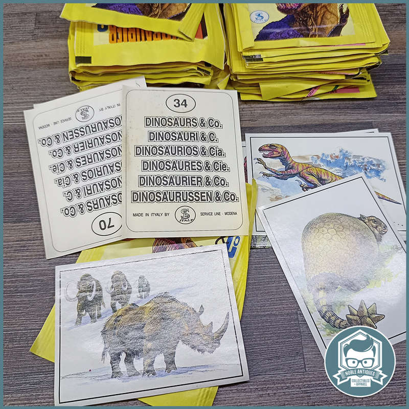 Vintage Boxed SERVICE LINE ITALY Dinosaurs Collection  !!!