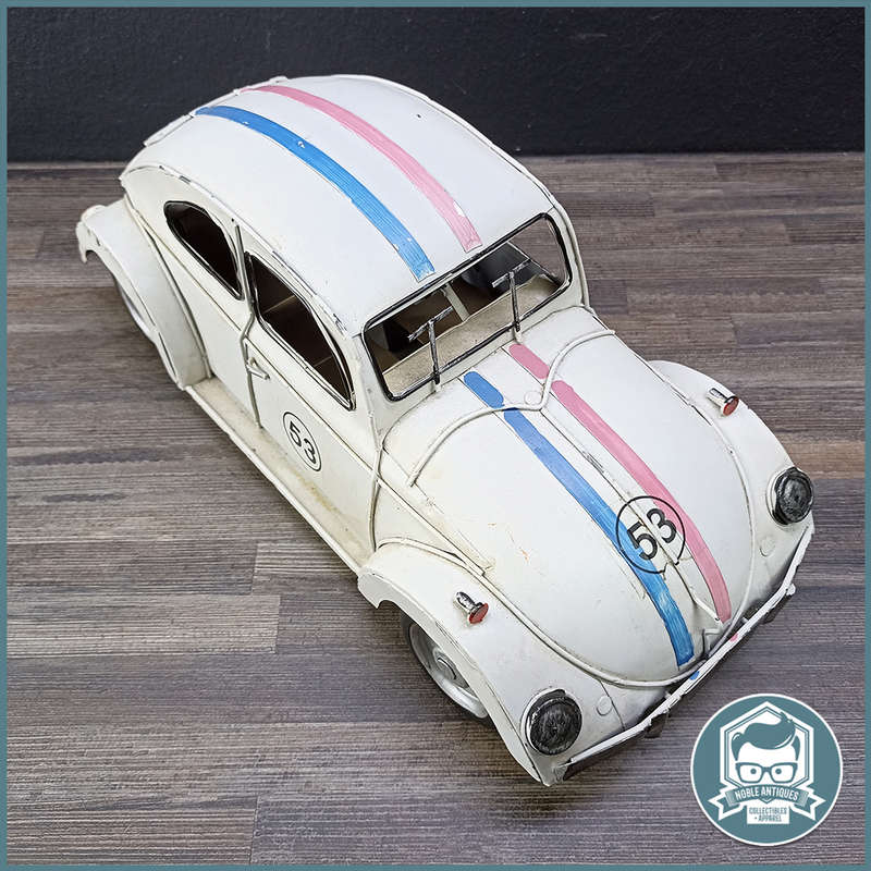 LARGE 35cm Tin Metal VW Beetle !!!