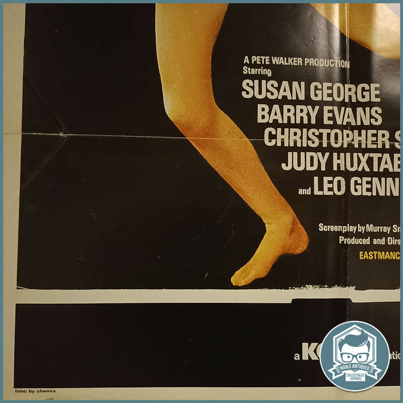 LARGE Vintage 1971 A1 Lithographed Movie Poster : Die Screaming Marianne (840 x 576)!!!