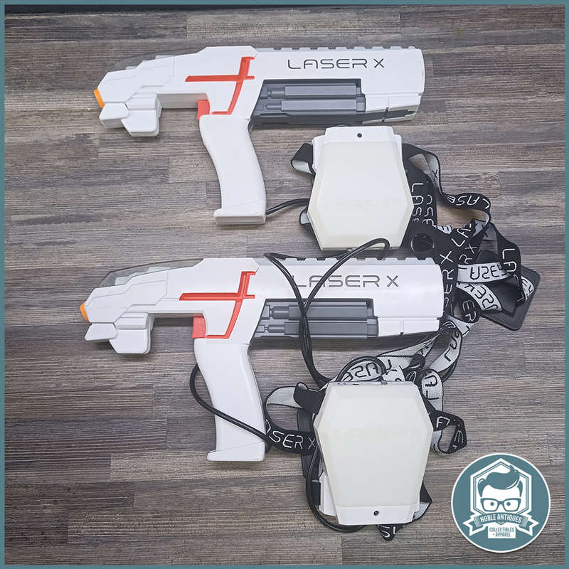 Original Laser X Revolution Two Player Laser Tag Set - NOT TESTED !!!