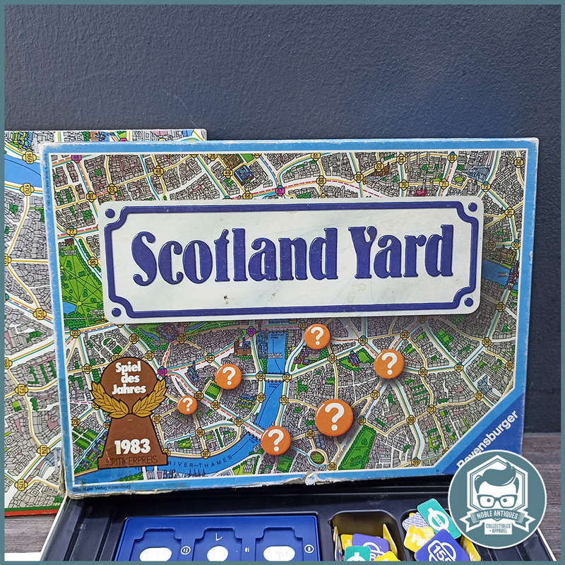 Original Boxed Vintage 1980's Ravensburger Scotland Yard Board Game!!!