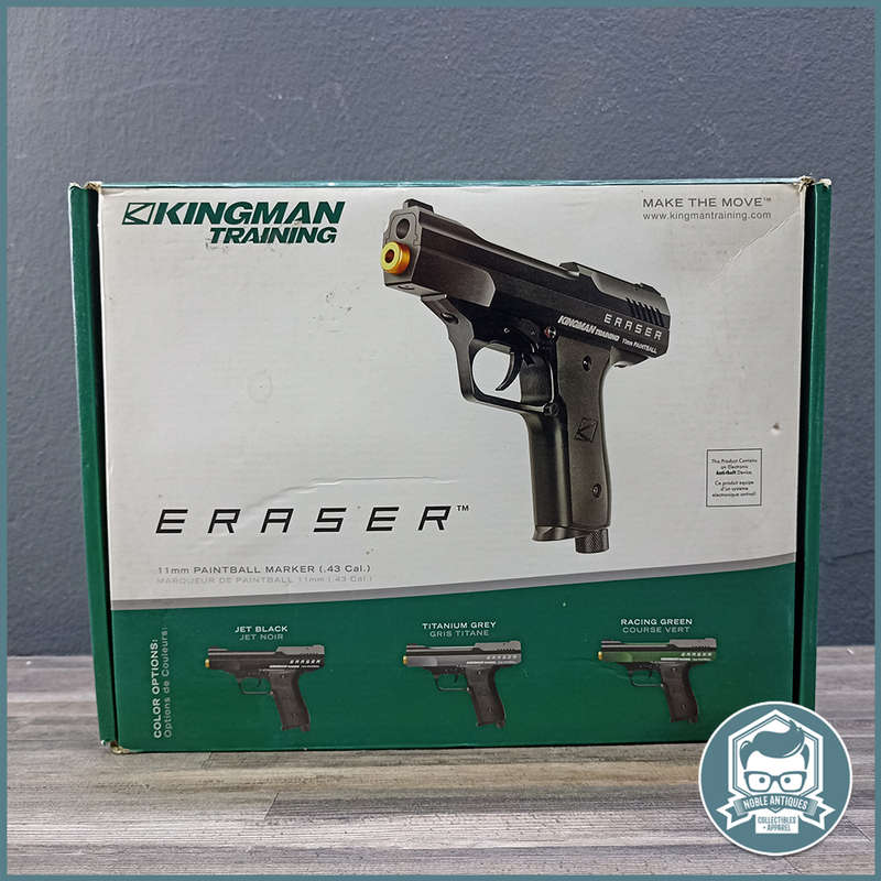 Original Boxed KINGMAN TRAINING ERASER 11 MM PAINTBALL MARKER!!!