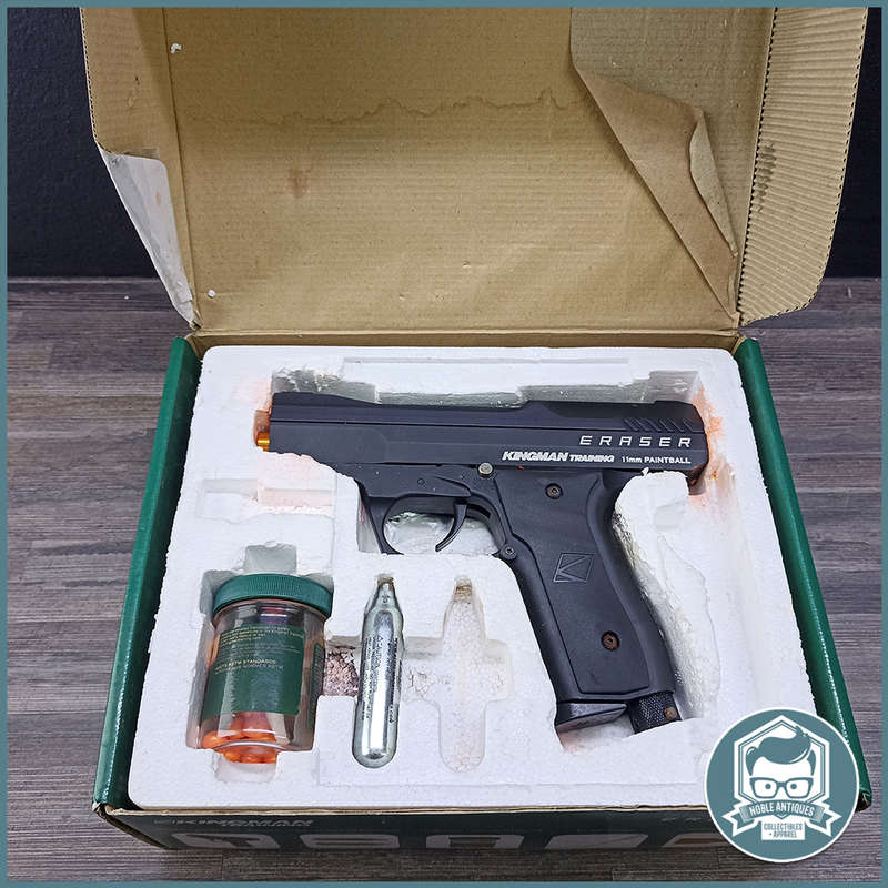 Original Boxed KINGMAN TRAINING ERASER 11 MM PAINTBALL MARKER!!!