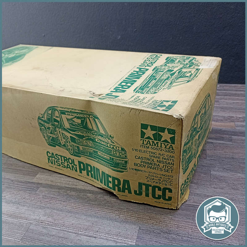 Original Boxed Vintage Castrol Nissan Primera JTCC, Tamiya Scale 1:10!!!
