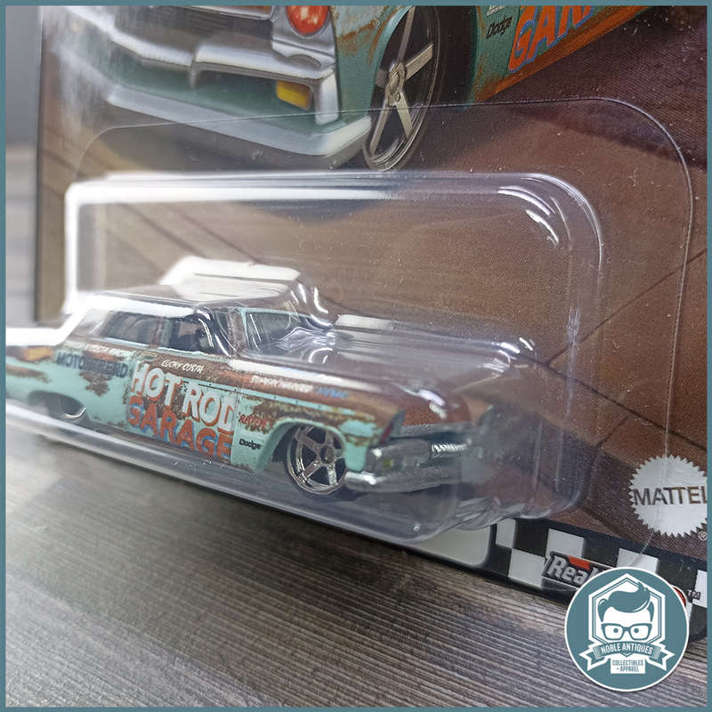 Hot Wheels 1955 Plymouth Savoy Hot Rod Garage Real Rider (Japan Import) !!!