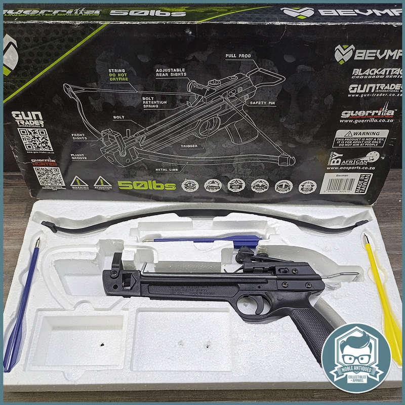 Boxed Guerilla Bevman Mini Crossbow | - No String!!!