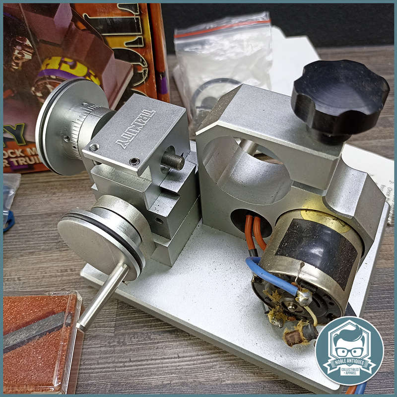 Original Boxed TRINITY PRECISION STOCK MOTOR COMMUTATOR TRUING LATHE!!!