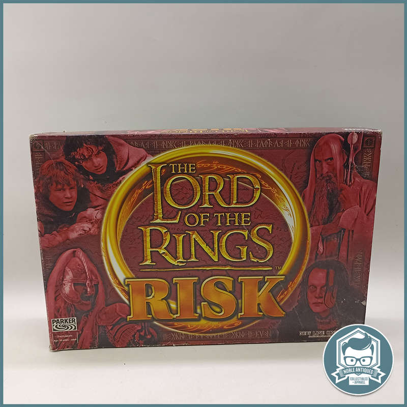 Vintage Complete Boxed PARKER Lord of the Rings Risk Board Game !!!